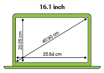 16.1 Inch laptops | Megekko Academy
